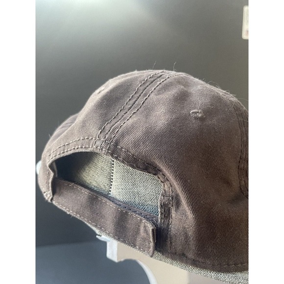 Jacobson Hat Company Tangier Island Virginia One Size Unisex Brown Baseball Cap - Picture 4 of 6